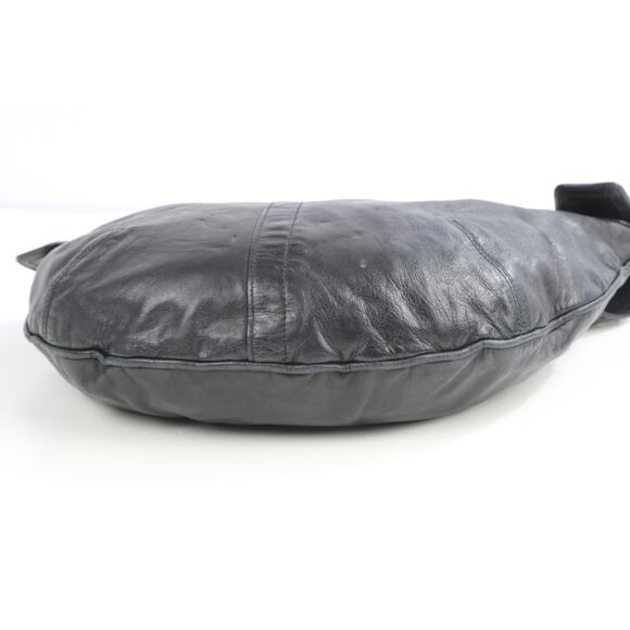 Vintage Coach Black Nappa Leather Ergo Slouch Hobo Bag 3669 Tortilla Tort Tassel - Picture 10 of 16